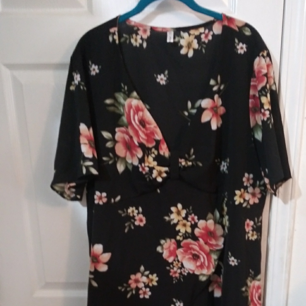 High low sheer blouse